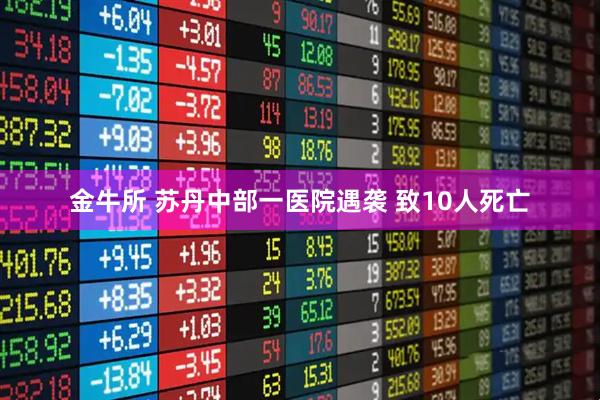 金牛所 苏丹中部一医院遇袭 致10人死亡