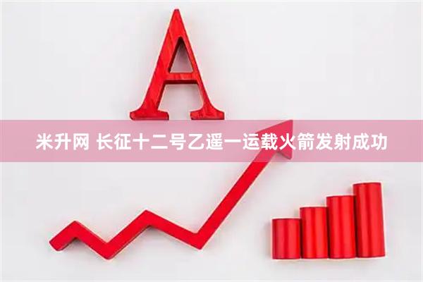 米升网 长征十二号乙遥一运载火箭发射成功