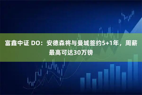 富鑫中证 DO：安德森将与曼城签约5+1年，周薪最高可达30万镑