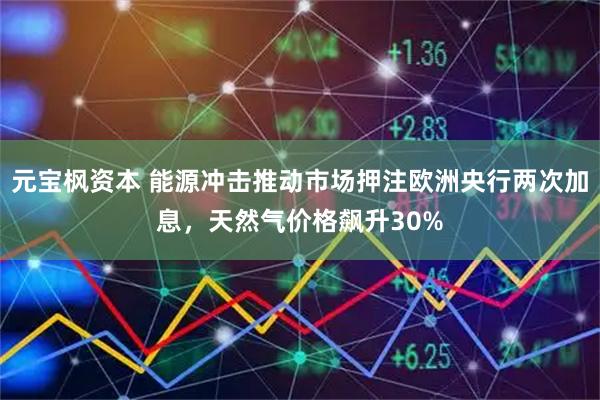 元宝枫资本 能源冲击推动市场押注欧洲央行两次加息，天然气价格飙升30%