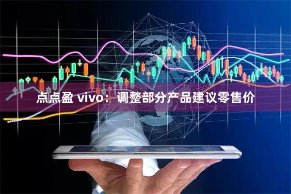 点点盈 vivo：调整部分产品建议零售价