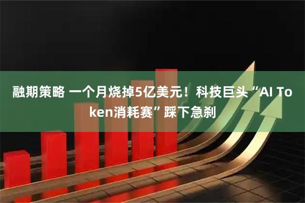 融期策略 一个月烧掉5亿美元！科技巨头“AI Token消耗赛”踩下急刹